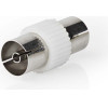 Nedis Satellite & Antenna Adapter Iec (Coax) Female White - (CSGB40941WT)