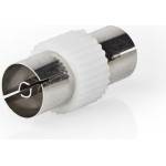 Nedis Satellite & Antenna Adapter Iec (Coax) Female White - (CSGB40941WT)