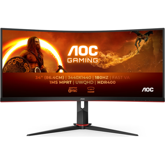 AOC ����� - (CU34G2XP/BK)