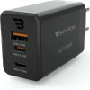 Baykron ��������� Premium Wall Charger EU, USB-A, Type-C 65W Gan ������ - (BA-WC-003)