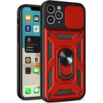 Bodycell Armor Slide Cover Case iPhone 11 Pro Max Red - (BA-00008)