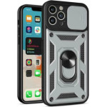 Bodycell Armor Slide Cover Case iPhone 12 Pro Max Silver - (BA-00018)