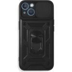 Bodycell Armor Slide Cover Case iPhone 13 Black - (BA-00019)