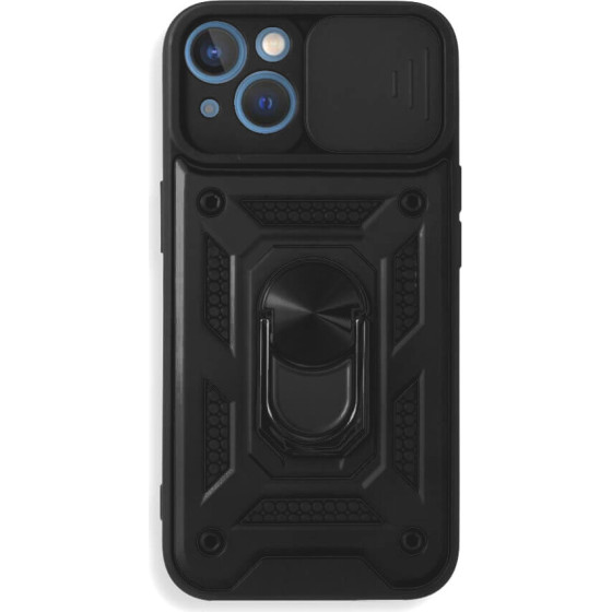 Bodycell Armor Slide Cover Case iPhone 13 Black - (BA-00019)
