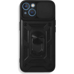 Bodycell Armor Slide Cover Case iPhone 13 Mini Black - (BA-00022)