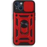 Bodycell Armor Slide Cover Case iPhone 13 Mini Red - (BA-00023)