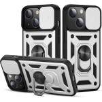Bodycell Armor Slide Cover Case iPhone 13 Mini Silver - (BA-00024)