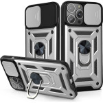 Bodycell Armor Slide Cover Case iPhone 13 Pro Max Silver - (BA-00030)