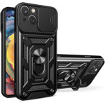 Bodycell Armor Slide Cover Case iPhone 14 Black - (BA-00181)