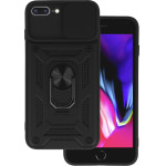 Bodycell Armor Slide Cover Case iPhone 7/8 Plus Black - (BA-00160)