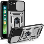 Bodycell Armor Slide Cover Case iPhone 7/8/SE 2020, 2022 Silver - (BA-00229)