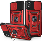 Bodycell Armor Slide Cover Case iPhone XR Red - (BA-00192)