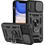 Bodycell Armor Slide Cover Case iPhone XS Max Black - (BA-00193)