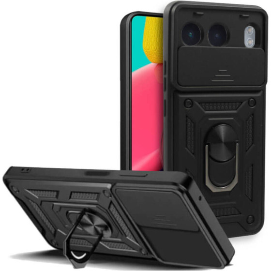 Bodycell Armor Slide Cover Case Oneplus Nord 4 5G Black - (BA-00410)
