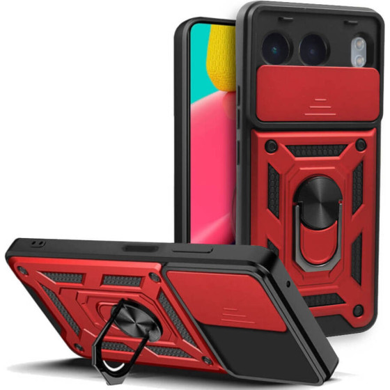 Bodycell Armor Slide Cover Case Oneplus Nord 4 5G Red - (BA-00411)