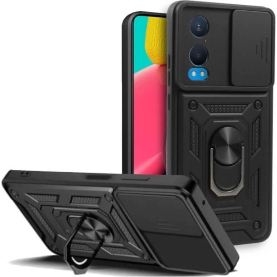 Bodycell Armor Slide Cover Case Oneplus Nord CE 4 Lite 5G Black - (BA-00413)