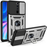 Bodycell Armor Slide Cover Case Oppo A9 2020 Silver - (BA-00307)