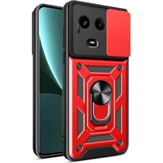 Bodycell Armor Slide Cover Case Realme 11 5G/11X Red - (BA-00340)