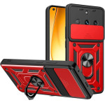 Bodycell Armor Slide Cover Case Realme 11 Pro 5G/11 Pro Plus 5G Red - (BA-00381)