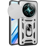 Bodycell Armor Slide Cover Case Realme 12 4G/12 Plus 5G Silver - (BA-00421)