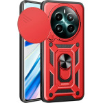 Bodycell Armor Slide Cover Case Realme 12 4G/12 Plus 5G Red - (BA-00420)