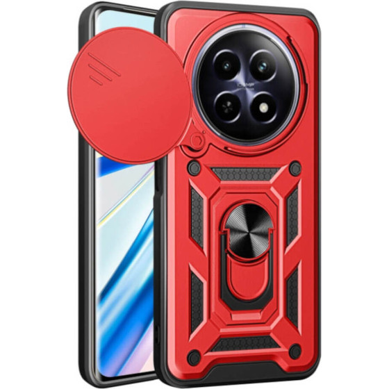 Bodycell Armor Slide Cover Case Realme 12 Pro/12 Pro Plus 5G Red - (BA-00378)