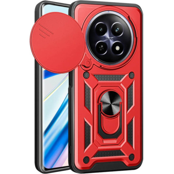 Bodycell Armor Slide Cover Case Realme 12 5G/12X 5G Red - (BA-00417)