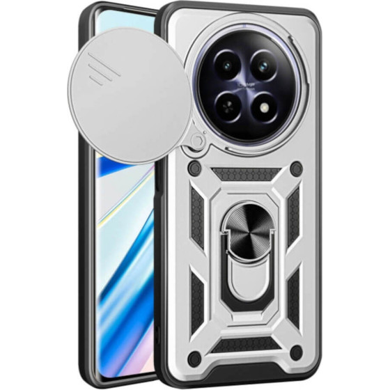 Bodycell Armor Slide Cover Case Realme 12 Pro/12 Pro Plus 5G Silver - (BA-00379)