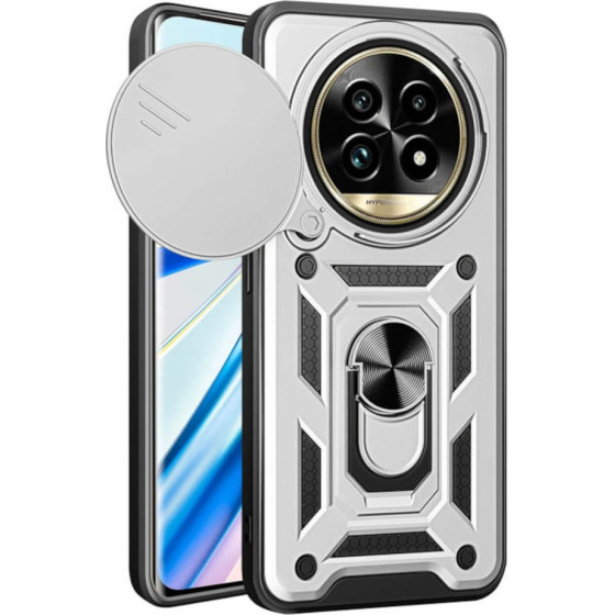 Bodycell Armor Slide Cover Case Realme 13 Pro 5G/13 Pro Plus 5G Silver - (BA-00424)