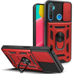 Bodycell Armor Slide Cover Case Realme 5/C3/C3i Red - (BA-00443)