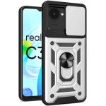 Bodycell Armor Slide Cover Case Realme C30 Silver - (BA-00215)