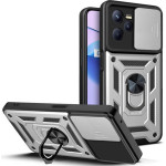 Bodycell Armor Slide Cover Case Realme C35 Silver - (BA-00218)
