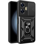 Bodycell Armor Slide Cover Case Realme C55 Black - (BA-00274)