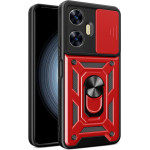 Bodycell Armor Slide Cover Case Realme C55 Red - (BA-00275)