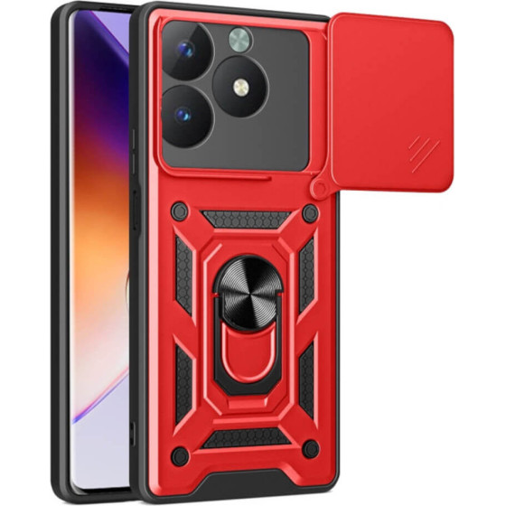 Bodycell Armor Slide Cover Case Realme C61 4G/C63 4G Red - (BA-00426)
