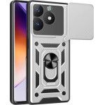 Bodycell Armor Slide Cover Case Realme C61 4G/C63 4G Silver - (BA-00427)