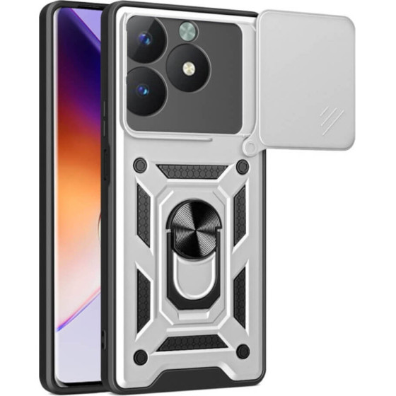Bodycell Armor Slide Cover Case Realme C61 4G/C63 4G Silver - (BA-00427)