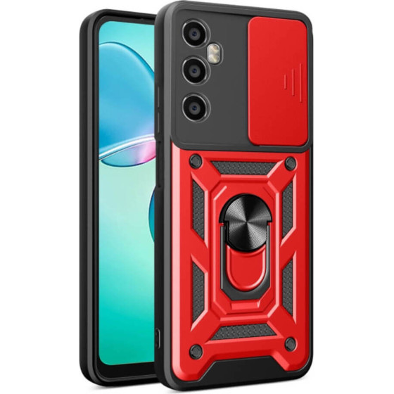 Bodycell Armor Slide Cover Case Realme C65 4G Red - (BA-00429)