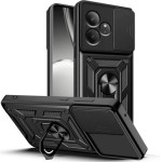 Bodycell Armor Slide Cover Case Realme GT 6 5G/GT 6T 5G Black - (BA-00434)