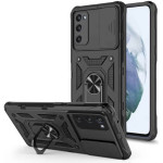 Bodycell Armor Slide Cover Case Samsung A03s Black - (BA-00148)