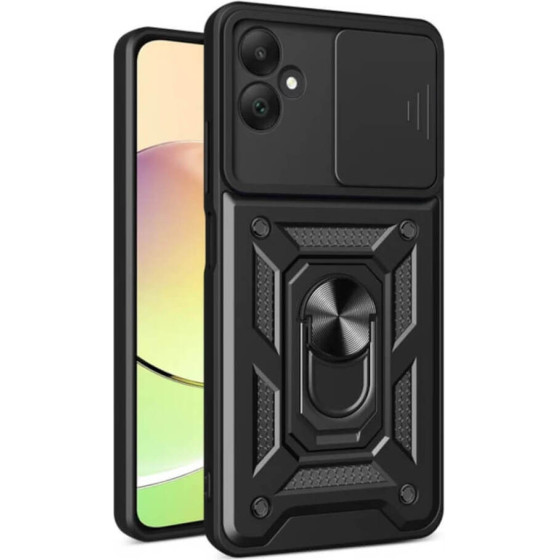 Bodycell Armor Slide Cover Case Samsung A06 Black - (BA-00437)