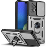Bodycell Armor Slide Cover Case Samsung A13 4G Silver - (BA-00230)