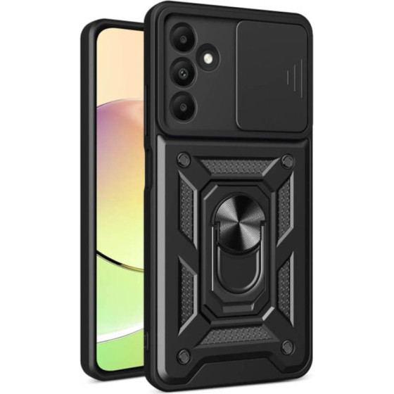 Bodycell Armor Slide Cover Case Samsung A15 4G/5G Black - (BA-00372)