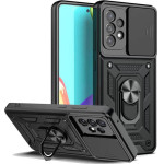 Bodycell Armor Slide Cover Case Samsung A23 4G/5G Black - (BA-00173)