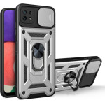 Bodycell Armor Slide Cover Case Samsung A22 5G Silver - (BA-00039)
