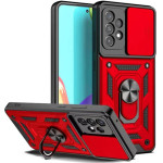 Bodycell Armor Slide Cover Case Samsung A32 5G Red - (BA-00047)