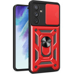 Bodycell Armor Slide Cover Case Samsung A34 5G Red - (BA-00266)