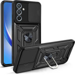 Bodycell Armor Slide Cover Case Samsung A35 Black - (BA-00383)