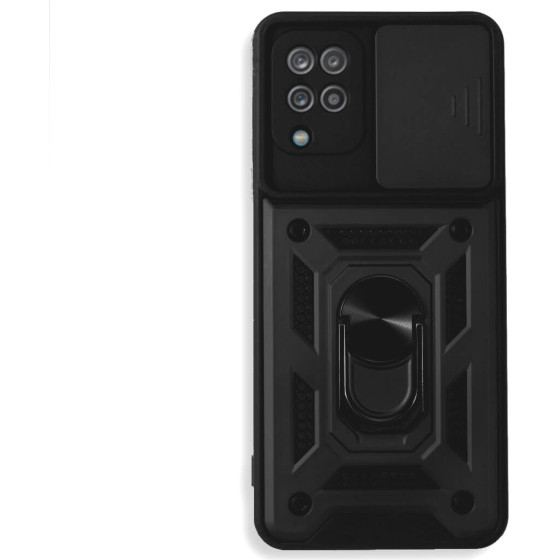 Bodycell Armor Slide Cover Case Samsung A42 5G Black - (BA-00049)