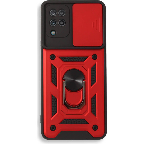 Bodycell Armor Slide Cover Case Samsung A42 5G Red - (BA-00050)